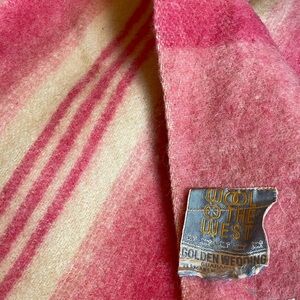 Vintage Wool O The West blanket